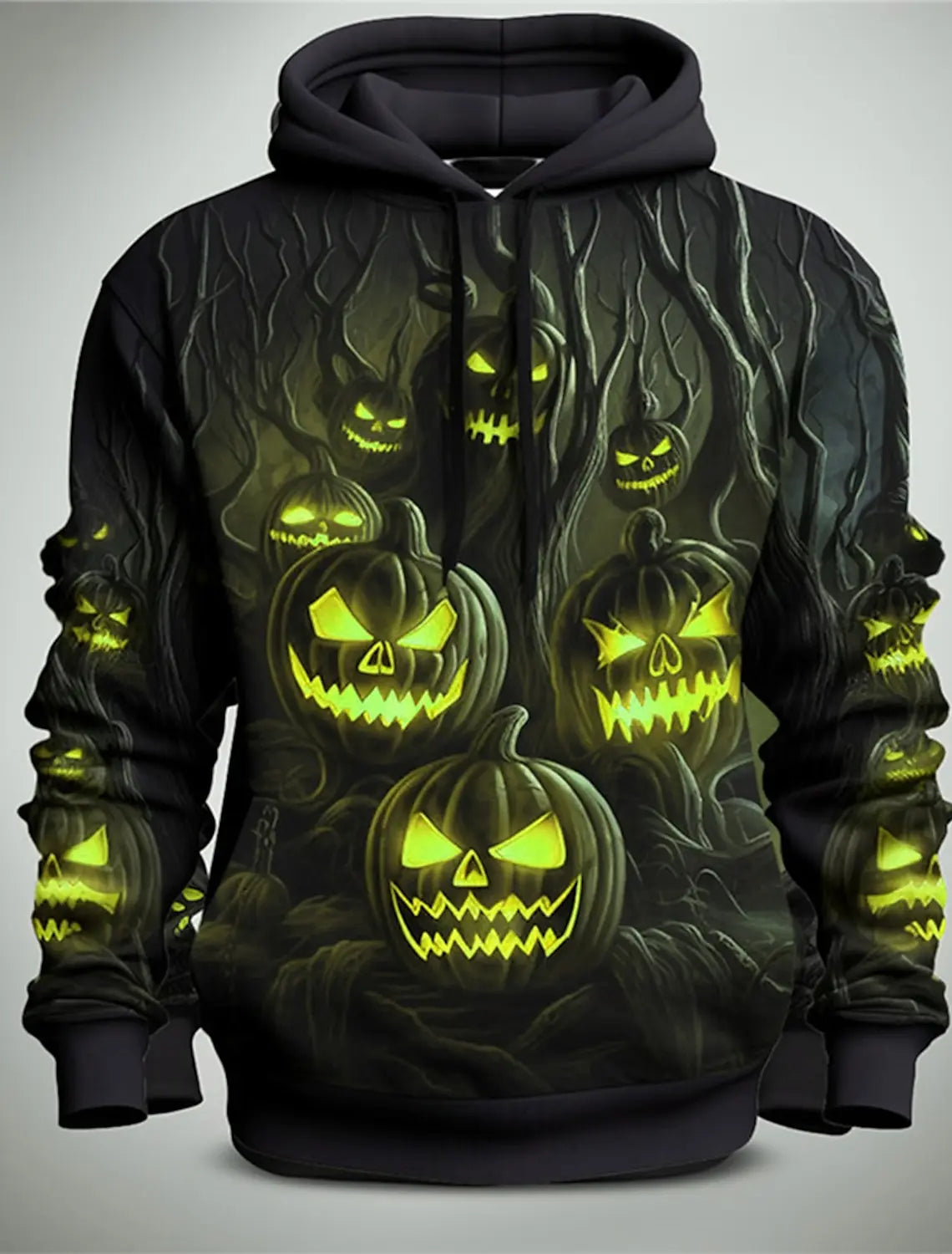3D Halloween Vibes Hoodie