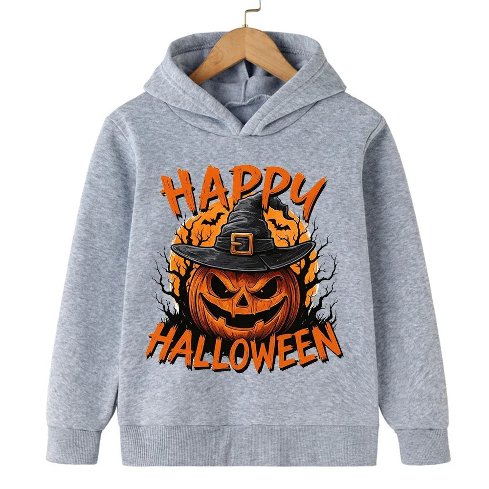 2025 Halloween Horror Hoodie , boys and girls