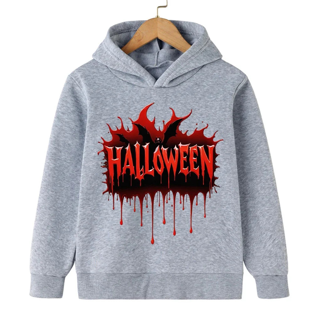 2025 Halloween Horror Hoodie , boys and girls