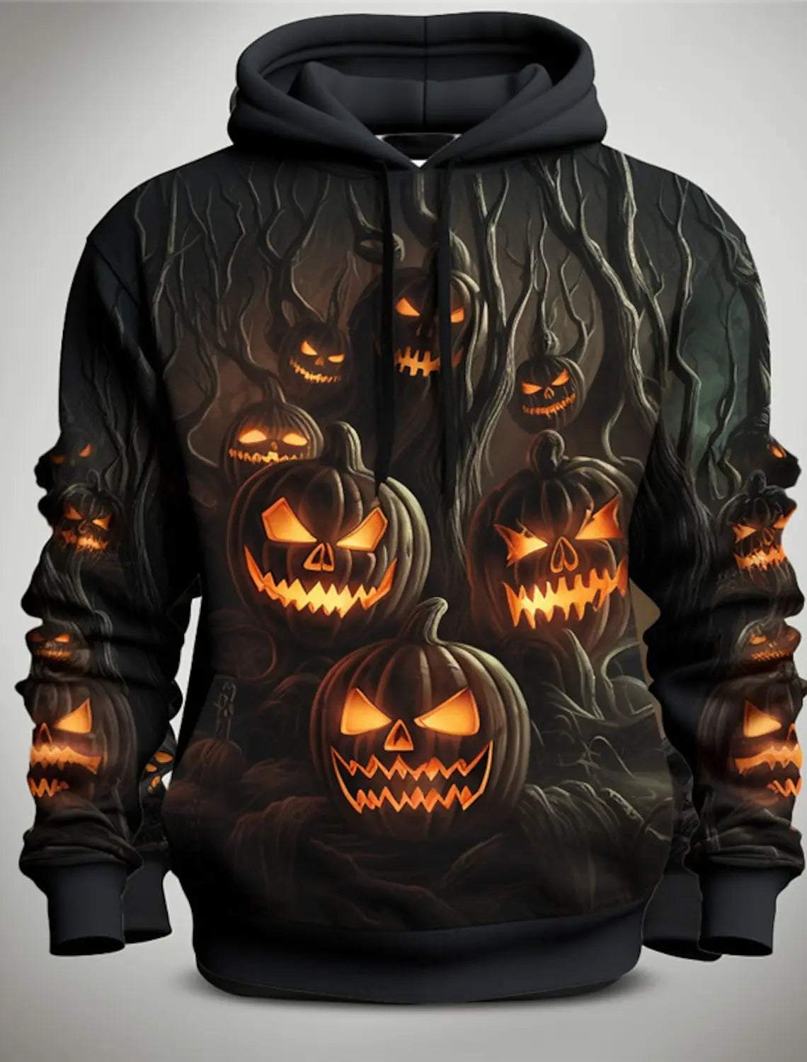 3D Halloween Vibes Hoodie