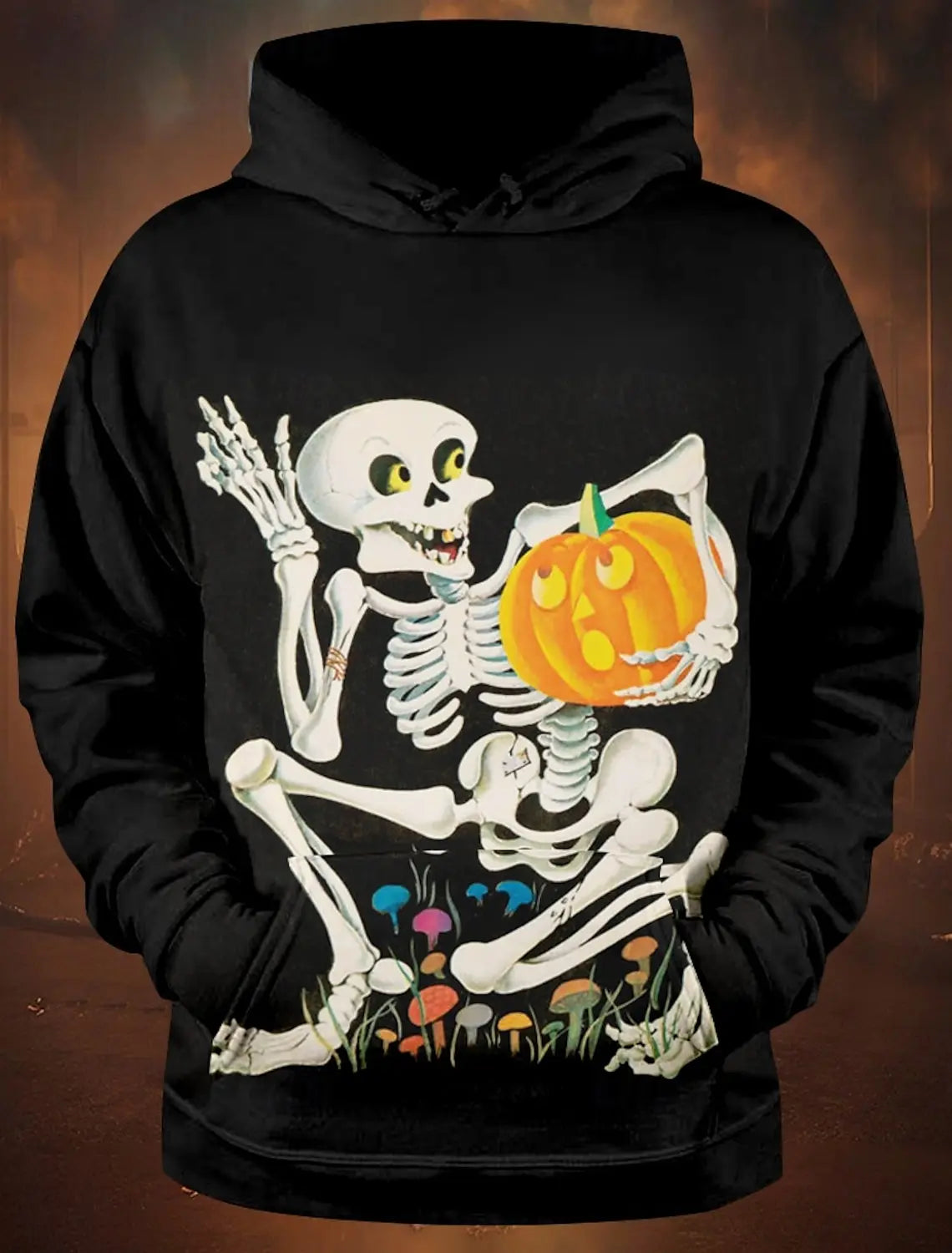 3D Halloween Vibes Hoodie