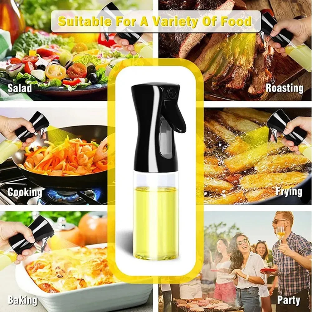 Olive Oil Dispenser Camping BBQ Baking Vinegar Soy Sauce Sprayer Containers
