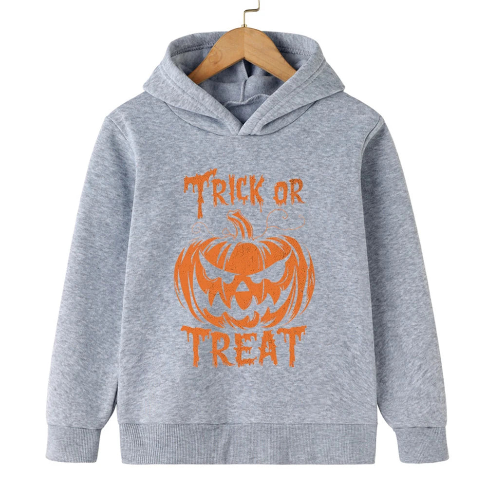 2025 Halloween Horror Hoodie , boys and girls