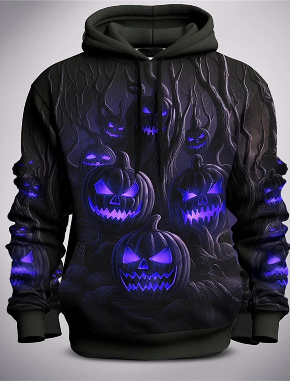 3D Halloween Vibes Hoodie
