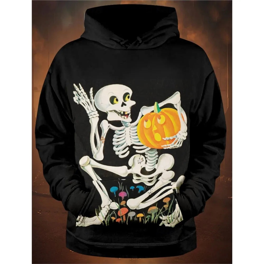 3D Halloween Vibes Hoodie