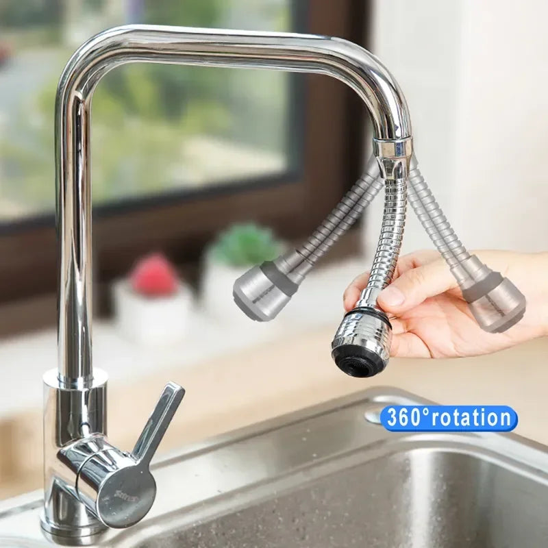 360° Rotatable High-Pressure Faucet Extender