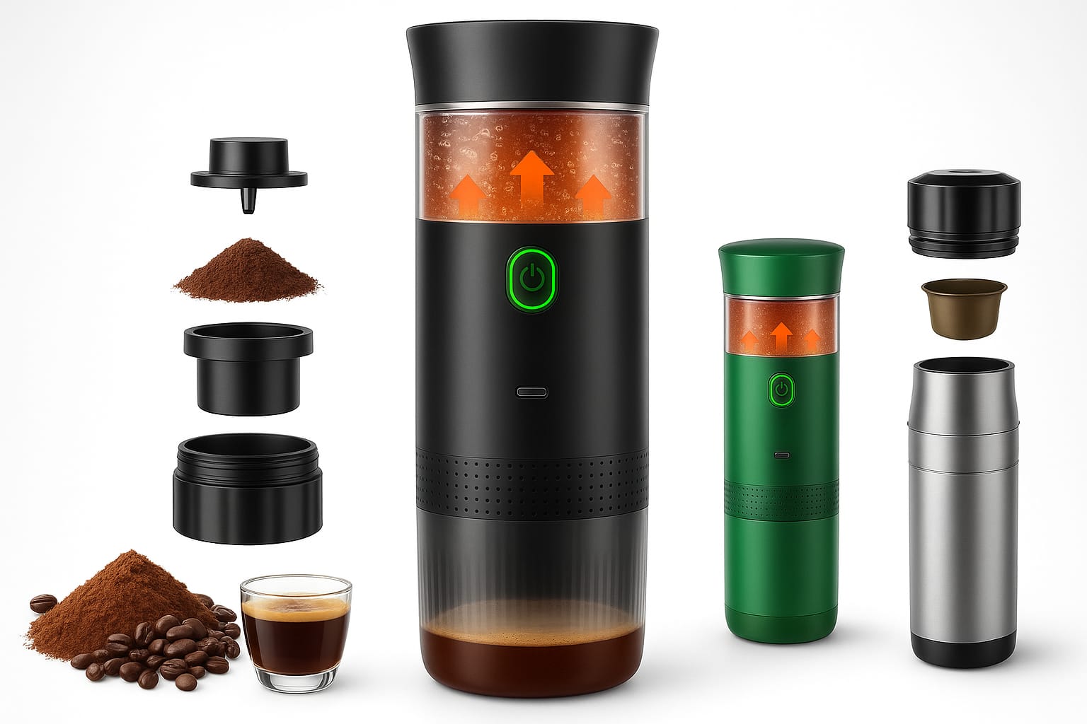 BrewGo™ Portable Espresso Maker